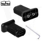 Tactical Keymod Foregrip Vertical Angel Short Grip with Storage Black or Tan - West Lake Tactical