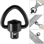 2 PCS Quick Detach D-Loop Set 1" Heavy Duty QD Sling Swivels with Push Button