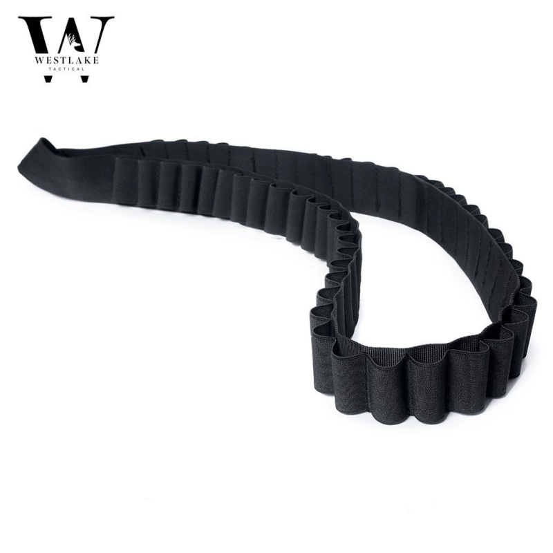 Tactical Shotgun Shell Shotshell Shoulder Ammo Bandolier Sling High Capacity