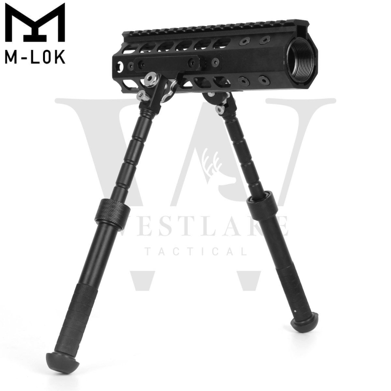 Hunting Tactical M-LOK Rifle Bipod Adjustable 6.5-9 Inches