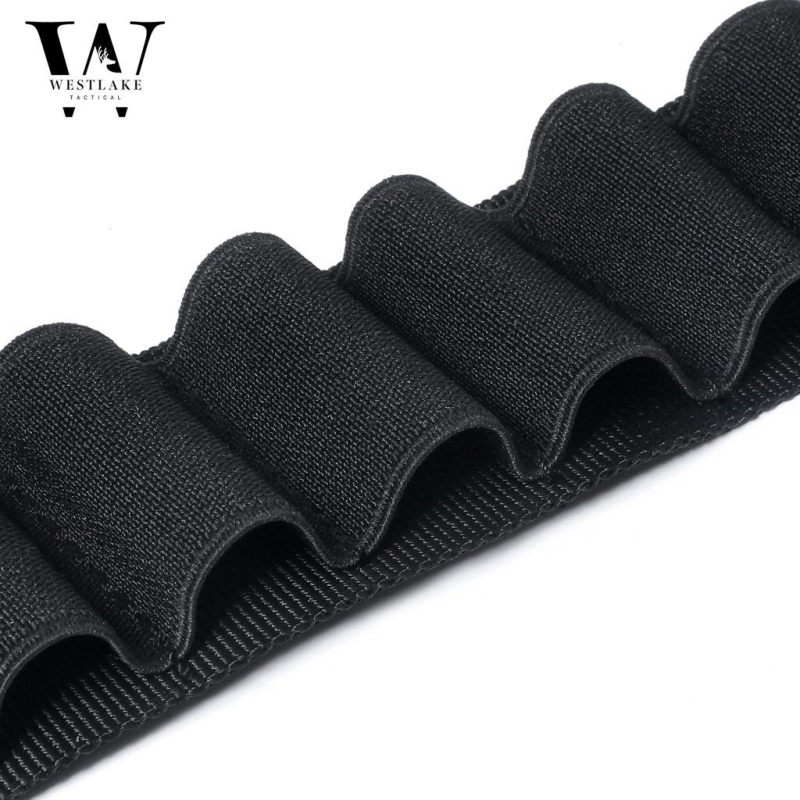 Tactical Shotgun Shell Shotshell Shoulder Ammo Bandolier Sling High Capacity