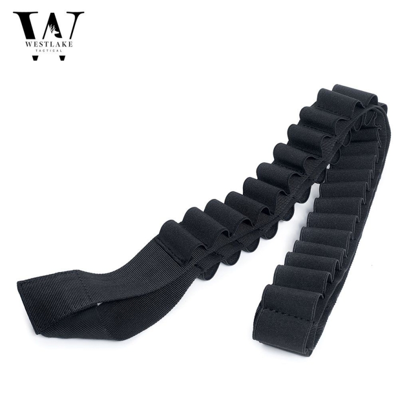 Tactical Shotgun Shell Shotshell Shoulder Ammo Bandolier Sling High Capacity