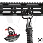 M-LOK Heavy Duty QD Sling Swivel Adapter Mount with Swivel for M-LOK Interface