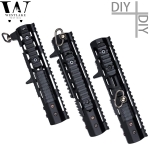 Snap-in M-LOK Rail Panels and M-LOK Hand Stop w/ QD Sling Swivel Adapter 14 PCS