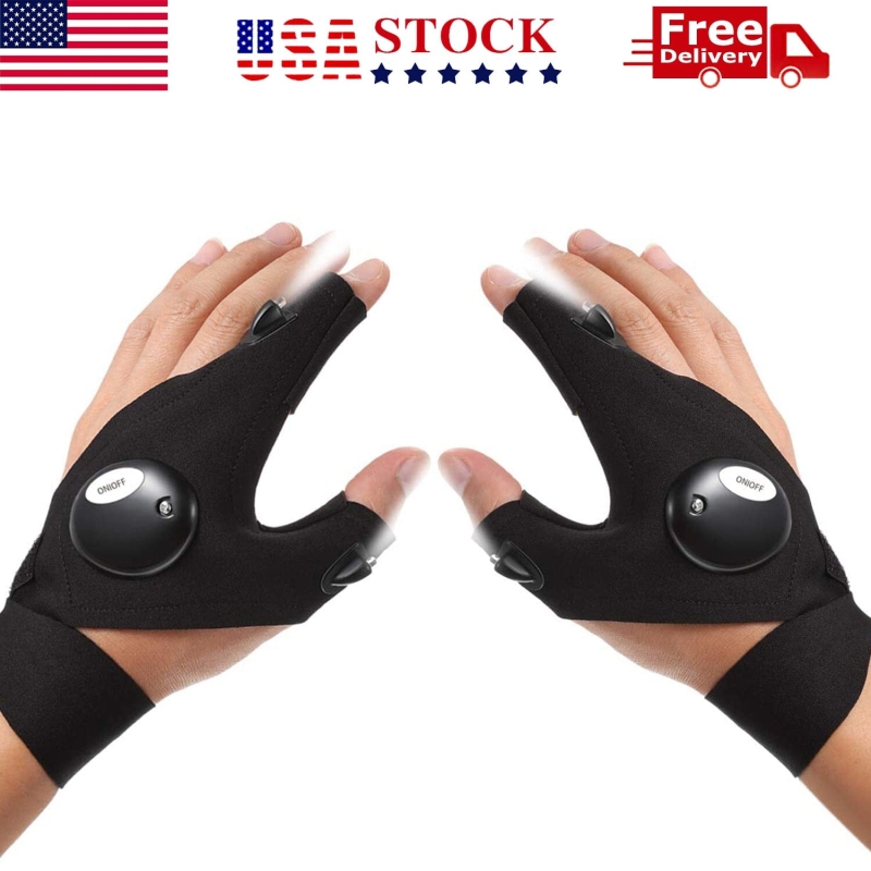 1_280054ee-ec4b-4dfb-bf14-678f624a80c2 1 Pair LED Flashlight Gloves for Outdoor Fishing Camping Hiking Gloves Men Women - West Lake Tactical