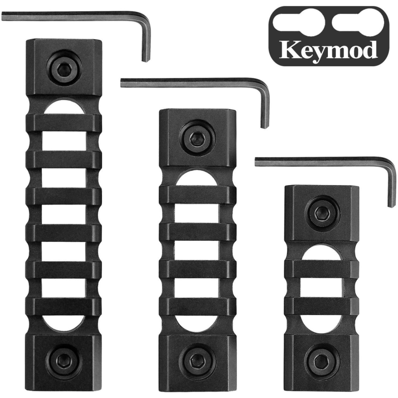 1_48647663-103b-4d7a-9a5f-1303c952c2b9 Lightweight Picatinny 3-Slot,5-Slot,7-Slot Rail Section Keymod Handguard Mount