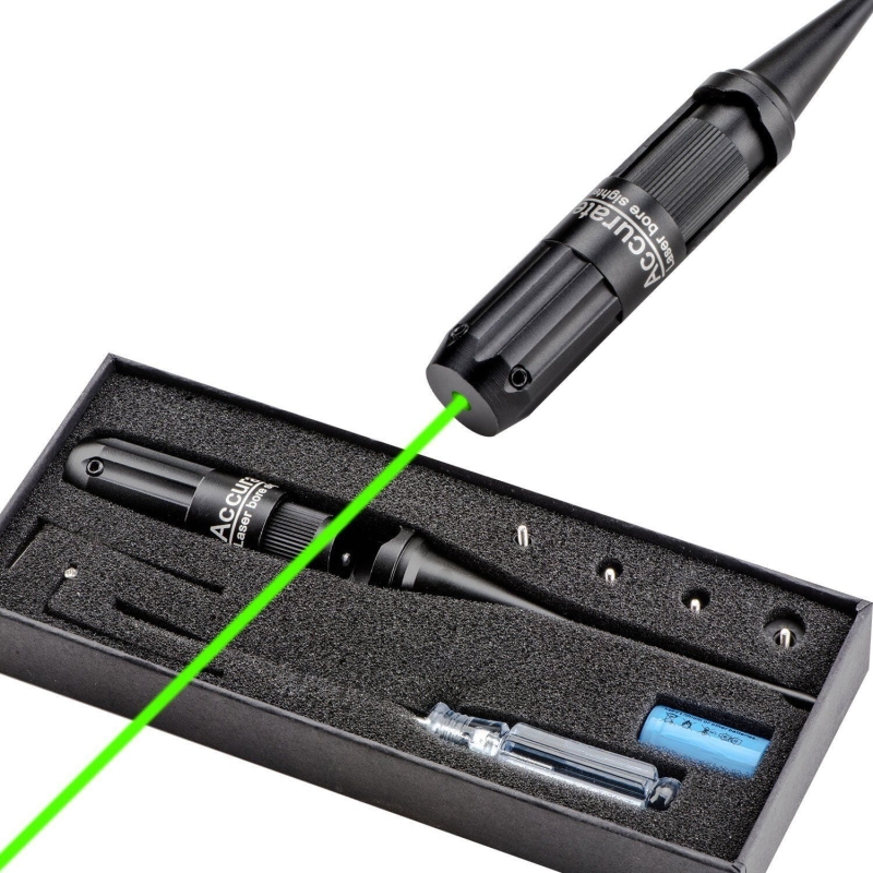 1_78c7db01-67af-47dc-ab1a-a0b1ce159e84 Green Laser BoreSighter Bore Sight kit for .177 to .50 Caliber Rifles & Handguns - West Lake Tactical