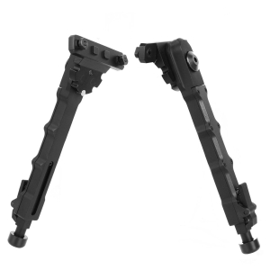 M-LOK 7.5" - 9" Rifle Bipod Lightweight Adjustable for Gun Hunting Matte Black