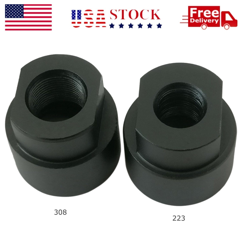 1_f7759196-d7eb-4d57-8fdc-cca991b070d0 .223 &.308 Soda Pop Bottle 1/2"x28 5/8x24 TPI Cleaning Patch Trap Muzzle Adapter | West Lake Tactical