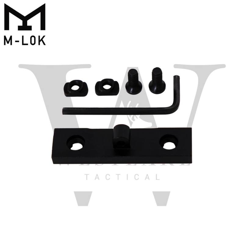 M-Lok MLOK Sling Stud / Bipod Adapter - for Harris tyle Sling Stud LOW PROFILE