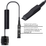 1200 Lumen Tactical Flashlight Rechargeable with M-Lok Rail Mount Remote Switch