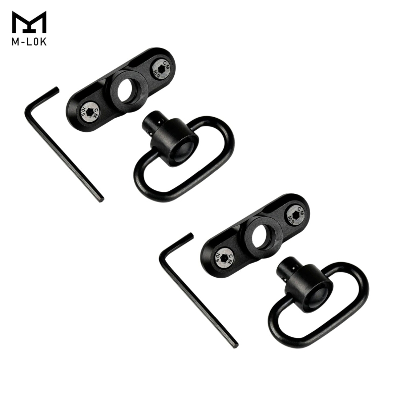 Single Point Gun Rifle Sling Bungee Strap w/ M-LOK Quick Release QD Sling Swivel | West Lake Tactical