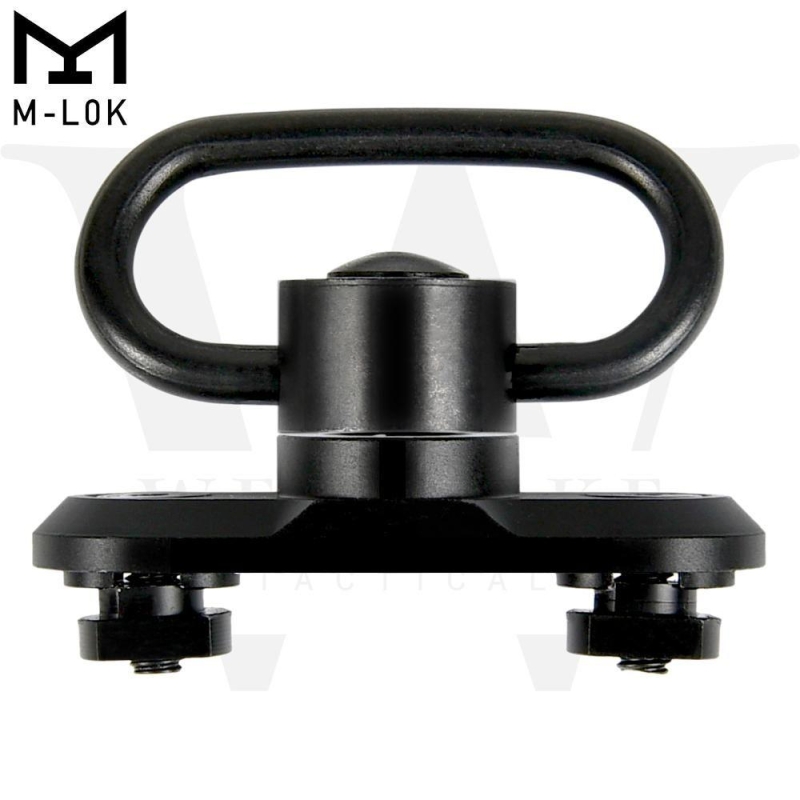M-LOK Heavy Duty QD Sling Swivel Adapter Mount with Swivel for M-LOK Interface