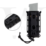 Tactical Scorpion Soft Shell 9mm Pistol Magazine Pouch Carrier Tall W/ Belt Loop