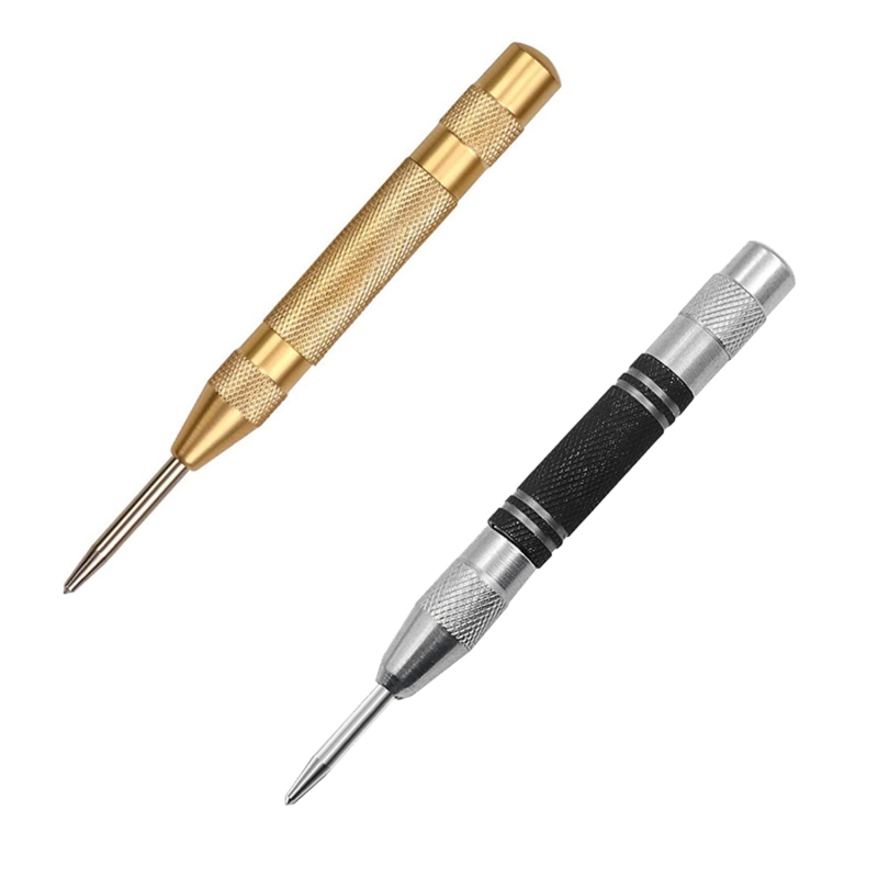 2PC Automatic Center Punch Strikes Surface Hammer Spring Loaded Window Breaker | West Lake Tactical