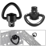 10 PCS Quick Detach D-Loop Set 1" Heavy Duty QD Sling Swivels with Push Button