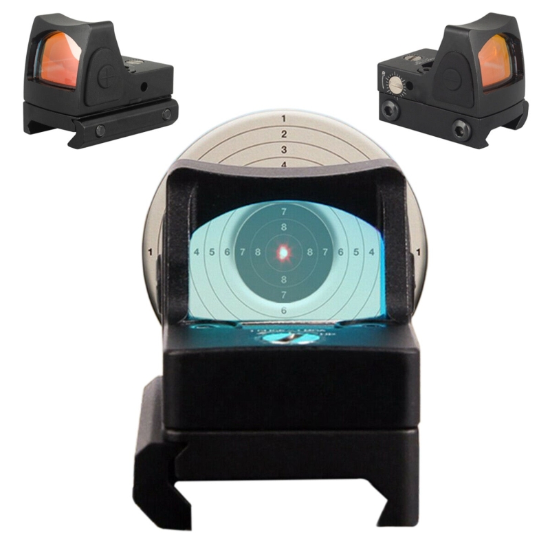 2a_6d4d573d-bb85-444c-8324-fc5e58e2ec0d Mini Red Dot Sight Collimator for Glock / Rifle Reflex Sight Scope Fit 20mm | West Lake Tactical