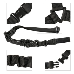 Single Point Gun Rifle Sling Bungee Strap w/ M-LOK Quick Release QD Sling Swivel | West Lake Tactical