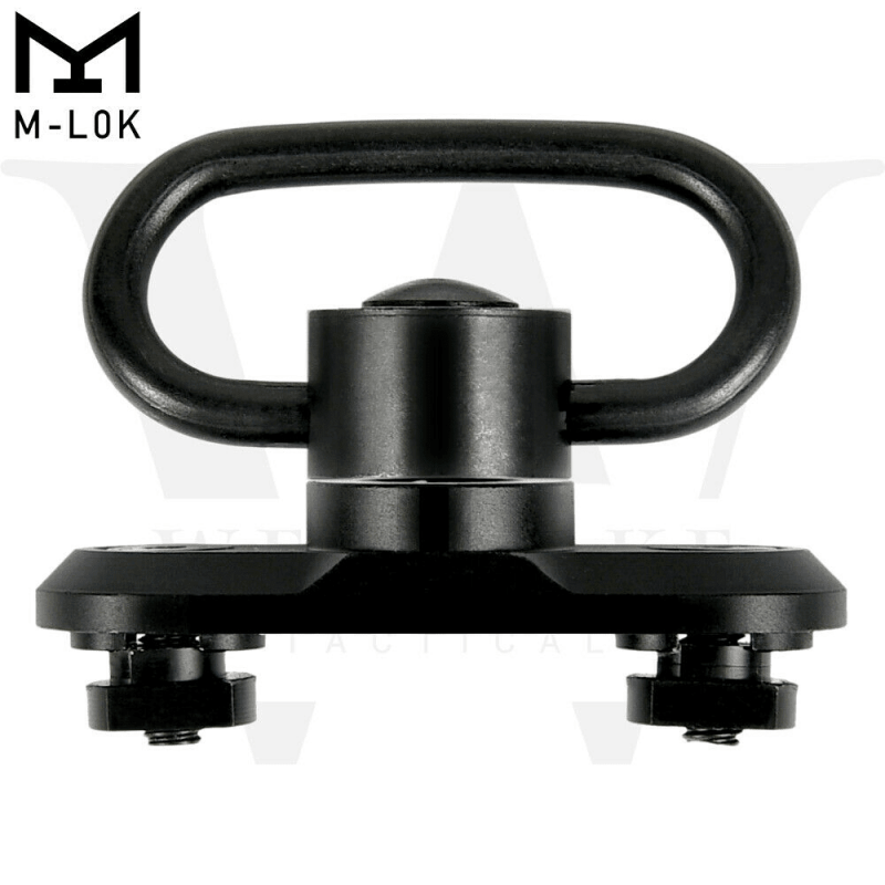 M-LOK HD QD Sling Mount Swivel With Quick Detach Stud Attachment + Sling Swivel | West Lake Tactical