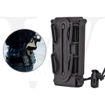 Tactical Scorpion Soft Shell 9mm Pistol Magazine Pouch Carrier Tall W/ Belt Loop