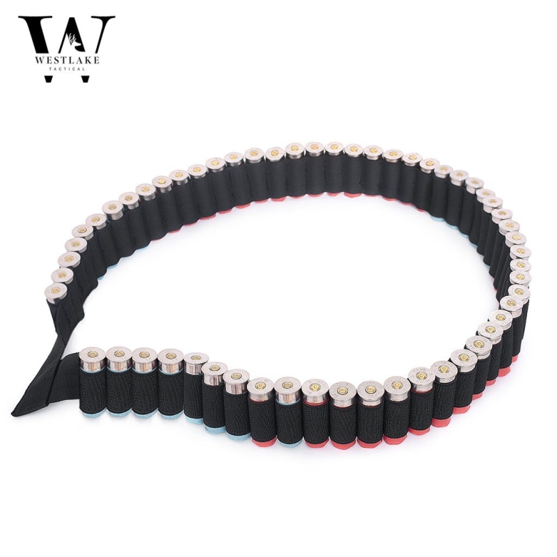 Tactical Shotgun Shell Shotshell Shoulder Ammo Bandolier Sling High Capacity