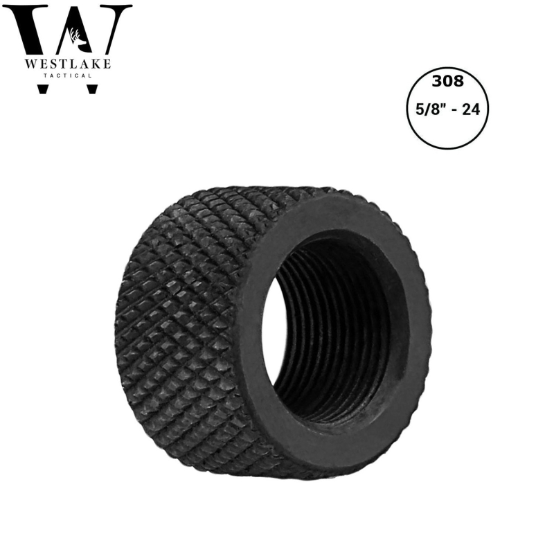 1/2"x 28 / 5/8"x 24 Thread Protector Standard Barrel Nut Thread Protector Steel