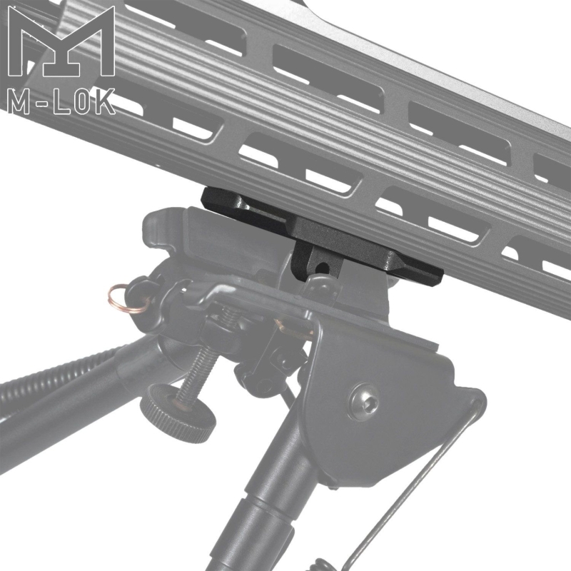 M-Lok MLOK Sling Stud / Bipod Adapter - for Harris tyle Sling Stud LOW PROFILE