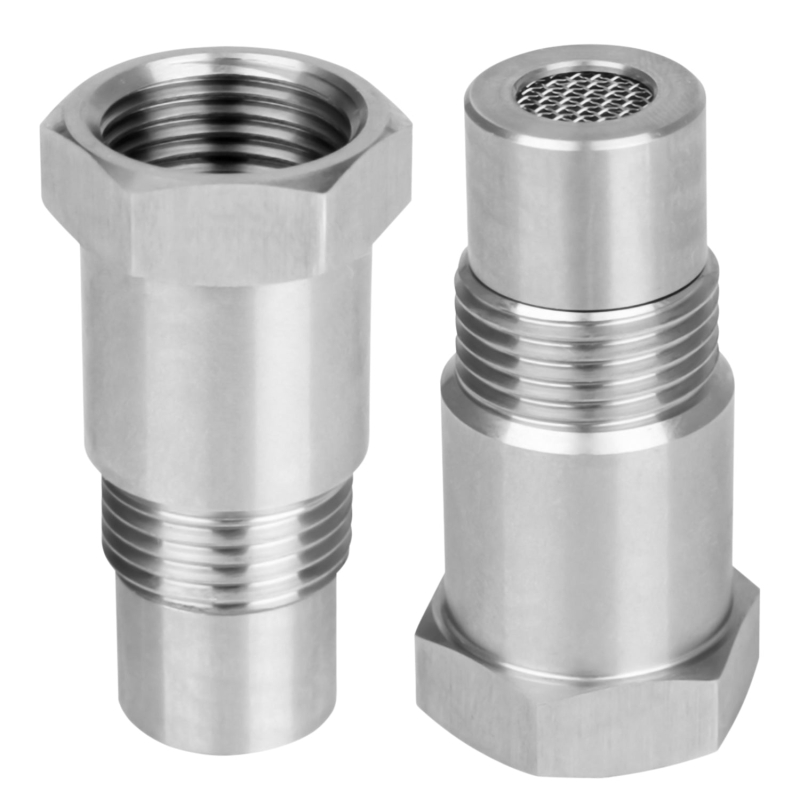 Oxygen O2 Sensor Spacer Adapter Bung Catalytic Converter Fix Check Engine Light