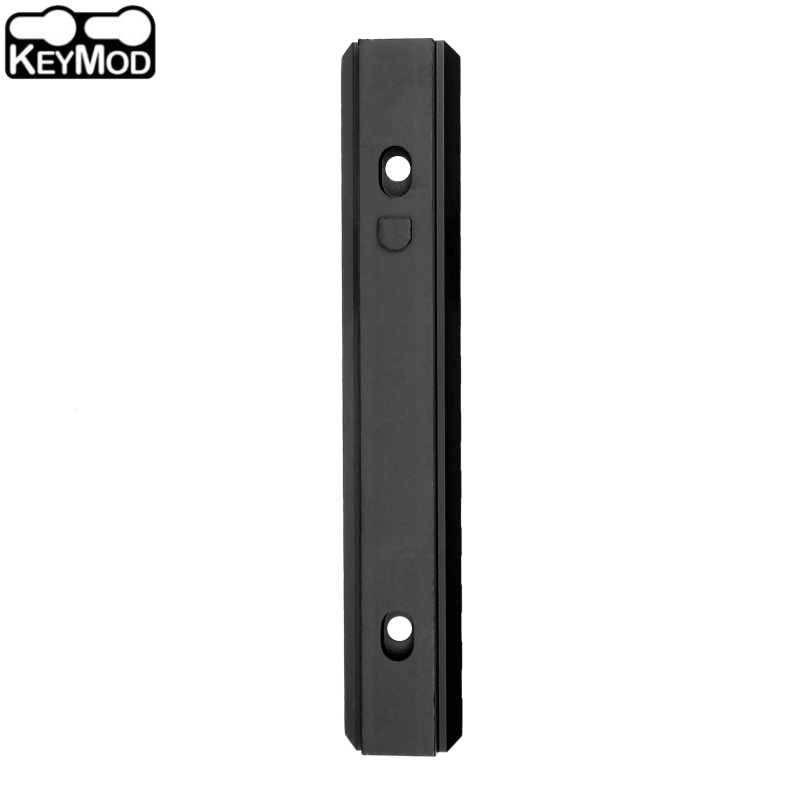 Keymod 11 Slot 5 inch Picatinny Weaver Rail Handguard Section Aluminum - West Lake Tactical