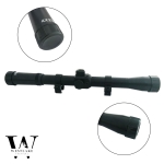 4X20 Scope w/ Ring Mounts Rapid Range Hunting Tactical Rifle Air Gun Crossbow | West Lake Tactical
