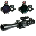 3-9X40 illuminated Tactical Rifle Scope with Red Laser & Holographic Dot Sight
