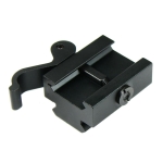 Quick Release Detach Half Inch 1/2" Mini Riser QR Block Mount For Picatinny Rail