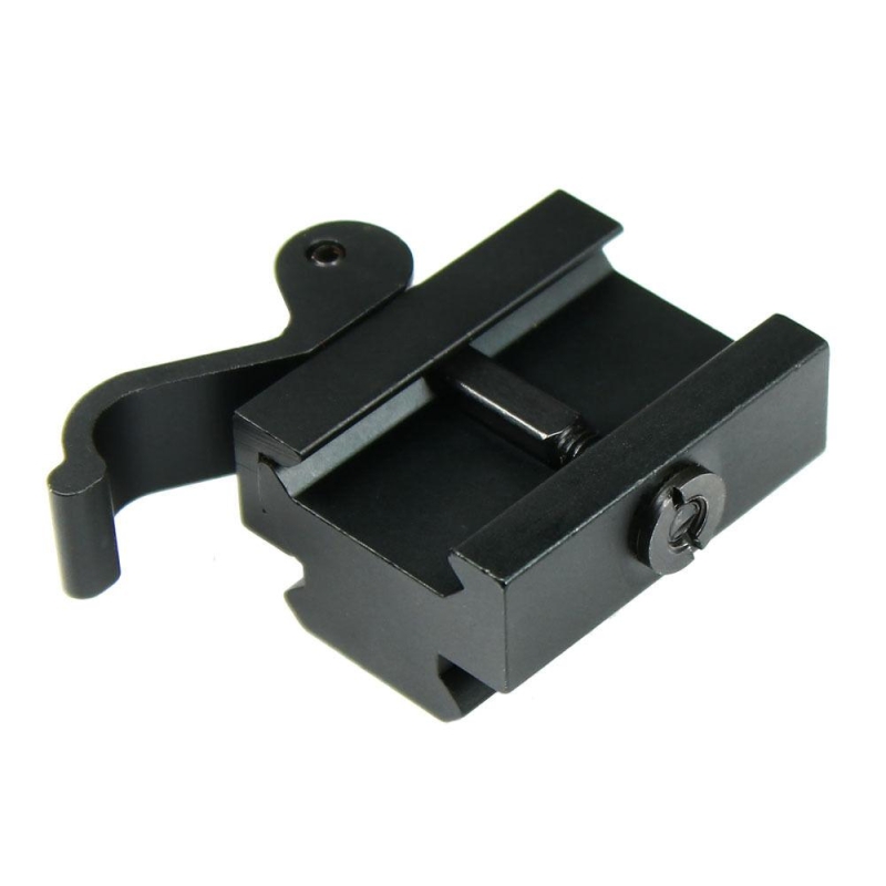 Quick Release Detach Half Inch 1/2" Mini Riser QR Block Mount For Picatinny Rail