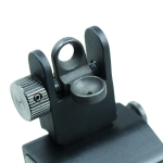 Tactical 223 556 Micro Flip Up Rapid Transition Front and Rear Iron Sight Set