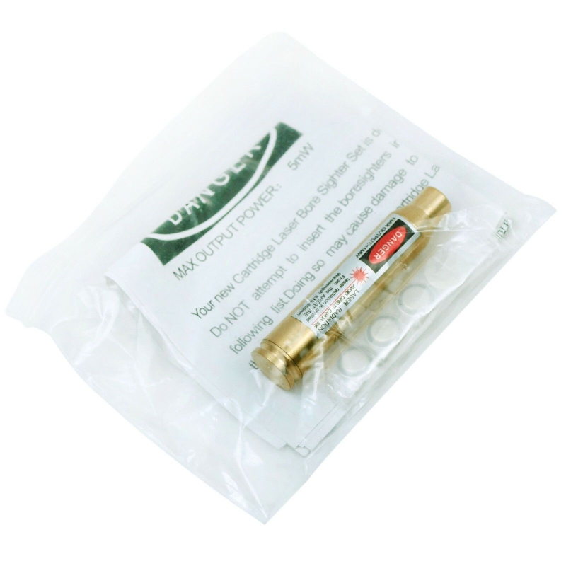 Red Laser Dot 223 Boresighter .223 REM Brass Laser Bore sight for Rifle Gun