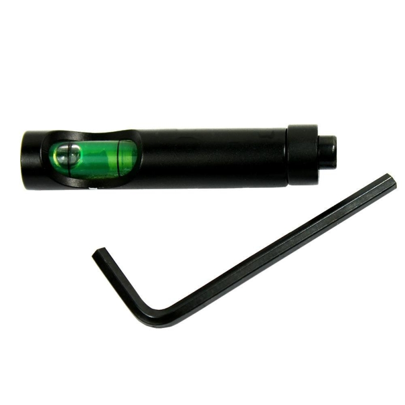 Metal Spirit Bubble Level for 20mm Picatinny Weaver Rail Rifle Sight Scope Mount