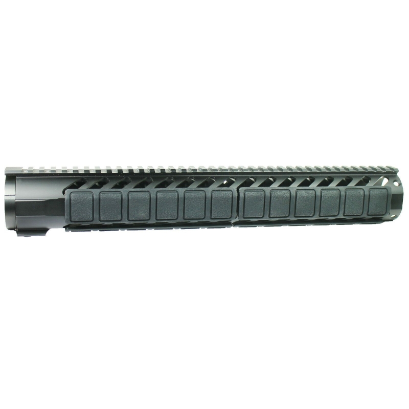 Pack of 6 Black KeyMod Rail Cover Textured Anti Slip Soft Rubber Panels -  6.25“