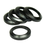 Crush Washer for .223 5.56 1/2x28 HIGH QUALITY Black - 5 PCS Pack