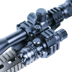 6-24x50 Hunting Rifle Scope Mil-dot illuminated Snipe Scope & Red Laser Sight - West Lake Tactical