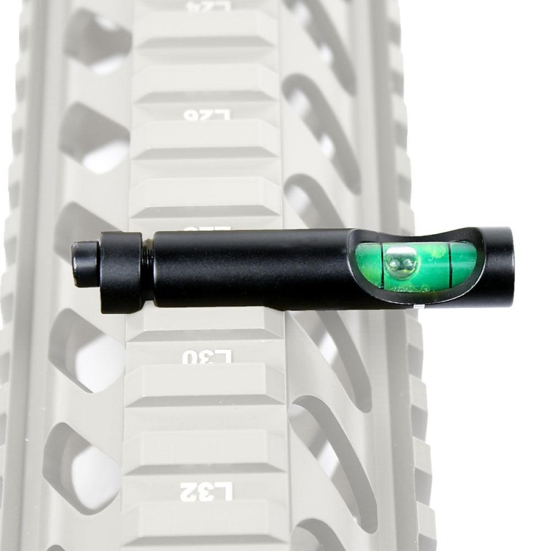 Metal Spirit Bubble Level for 20mm Picatinny Weaver Rail Rifle Sight Scope Mount