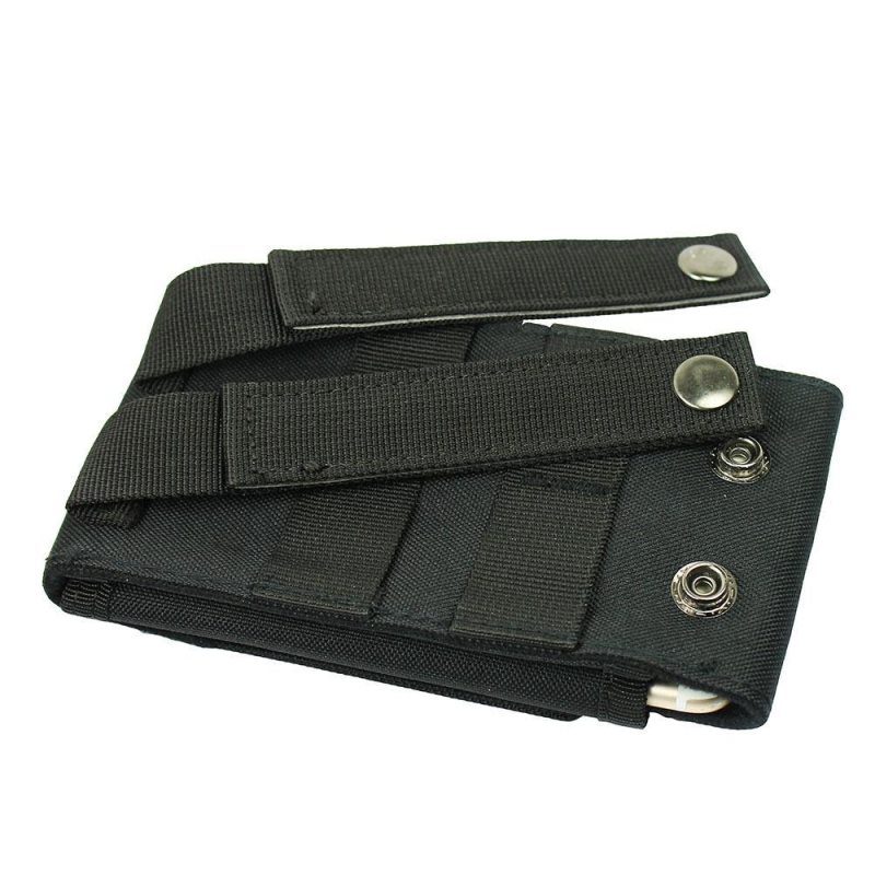 Tactical Army MOLLE Bag Hook Loop Belt Pouch Holster Case For iPhone Cell Phones