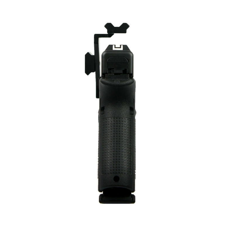 Tactical Pistol Handgun Scope Mount with Weaver Rails for Red Dot Laser Sight