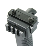 Tactical Foregrip / Bipod with 2" Picatinny Rail Section for KEYMOD Handguard - West Lake Tactical