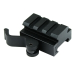 Quick Release Detach Half Inch 1/2" Mini Riser QR Block Mount For Picatinny Rail