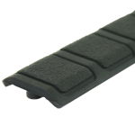 Pack of 6 Black KeyMod Rail Cover Textured Anti Slip Soft Rubber Panels -  6.25“