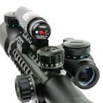 3-9X40 illuminated Tactical Rifle Scope with Red Laser & Holographic Dot Sight