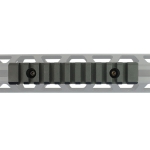 M-Lok 11 Slot Picatinny/Weaver Rail Handguard Section Aluminum 5" - Black