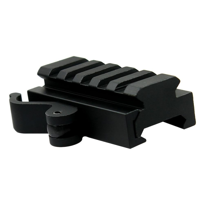 Quick Release Half Inch .5" Low Profile Riser QR Block Mount for Picatinny Rail - West Lake Tactical
