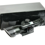 2.5-10X40 Tactical Rifle Scope with Green Laser-Mini Reflex 3 MOA Red Dot Sight - West Lake Tactical