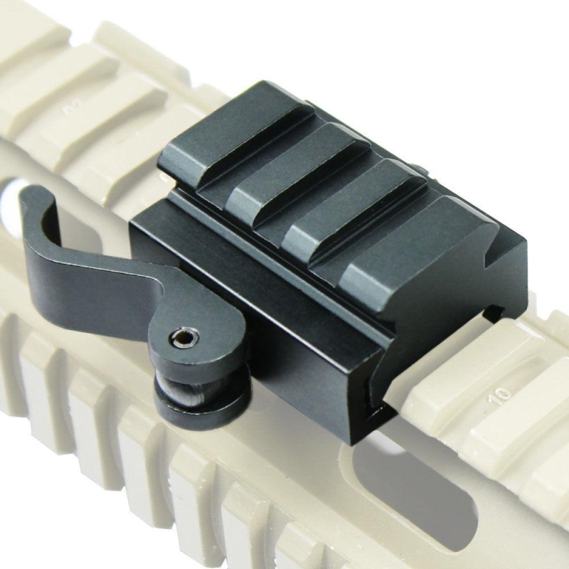 57_5fbff261-dc77-4d4d-8001-0f43146bde2f Quick Release Detach Half Inch 1/2" Mini Riser QR Block Mount For Picatinny Rail